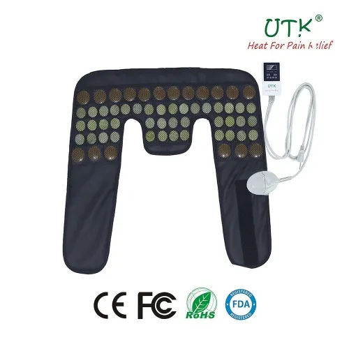 UTK Technology - H-14B2N-Pro - Far Infrared Natural Jade Heating Pad-neck& Shoulder