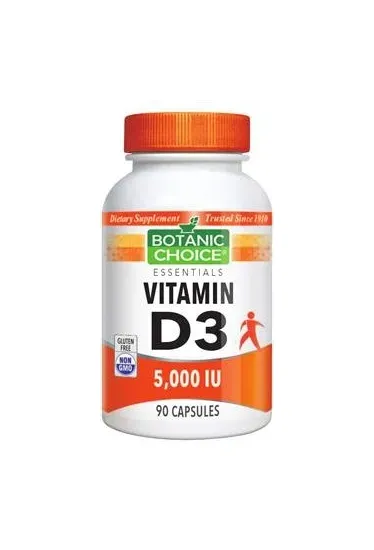 Botanic Choice - VC04 VIDL 0090 - Vitamin D3 5000 Iu