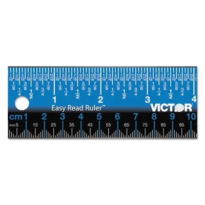 Victortech - From: VCTEZ12SBL To: VCTEZ18SBL - Easy Read Stainless Steel Ruler