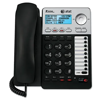 Vtechcomm - ATTML17929 - Ml17929 Two-Line Corded Speakerphone