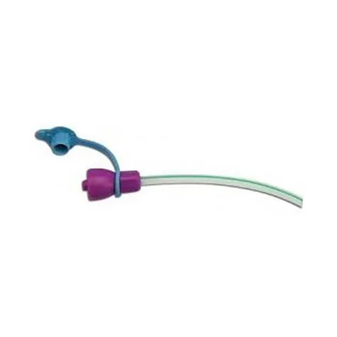 Vygon - 0362.082 - Nutrisafe 2 PVC Feeding Tube with Radiopaque Line 8 Fr 49" (125cm) 2.25 mL Prime, Closed End.  Latex and DEHP Free.