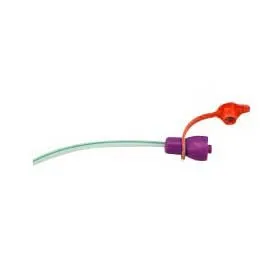 Vygon - From: 0362.082 To: 0362.162 - Nutrisafe 2 PVC Feeding Tube with Radiopaque Line 16 Fr 49" (125cm) 11.96 mL Prime, Closed End.  Latex and DEHP Free.