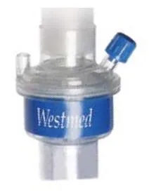 Sun Med - Westmed - 6221 - Heat and Moisture Exchanger with Filter Westmed 32.1 mg H₂O (@ Vt 500 mL) 1.43 cm H₂0 @ 30 LPM