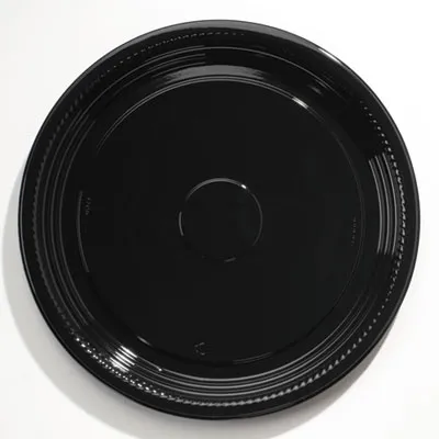 Wna - WNAA518PBL - Caterline Casuals Thermoformed Platters, 18" Diameter, Black, 25/Carton
