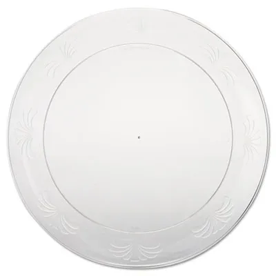 Wna - WNADWP9180 - Designerware Plastic Plates, 9 Inches, Clear, Round