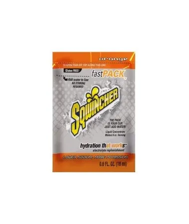 Sqwincher Fast Pack - Kent Elastomer - X452-MN600 - Electrolyte Replenishment Drink Mix