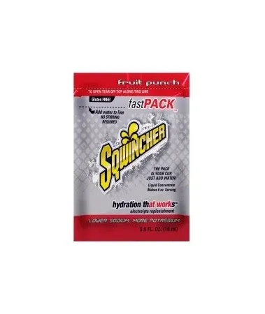 Sqwincher Fast Pack - Kent Elastomer - X453-MN600 - Electrolyte Replenishment Drink Mix