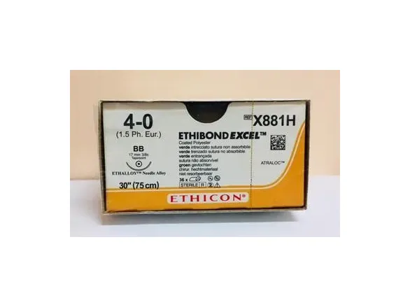 Ethicon - X917H - Suture 2-0 Ethibond Excel W D/a V-5