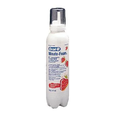 Young Dental - From: 75074548 To: 75074567 - Manufacturing ORAL B Minute Foam, Strawberry, 5.8oz (US and Canada Only)