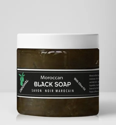 Zakias Morocco - SOP_101_16_B2 - Moroccan Black Soap - Original