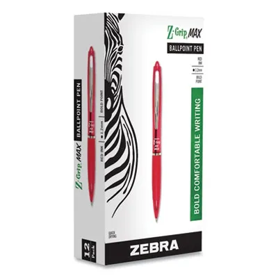 Zebrapen - From: ZEB20530 To: ZEB22430 - Z-Grip Max Retractable Ballpoint Pen