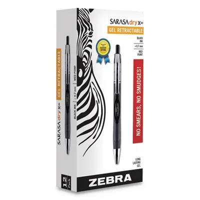 Zebrapen - From: ZEB47110 To: ZEB47130 - Sarasa Dry Gel X30 Retractable Gel Pen
