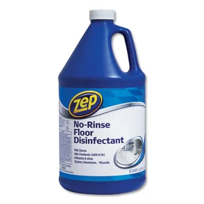 Zep - From: ZPEZUNRS128CT To: ZPEZUNRS128EA - No-Rinse Floor Disinfectant